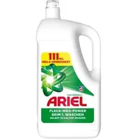 Ariel Waschmittel Universal+ Vollwaschmittel, Gel, Fleck-Weg-Power, 4,995 Liter, Waschladungen 111