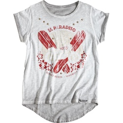 Rokker El Paradiso T-Shirt Damen, weiss, Größe XL