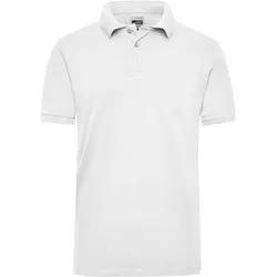 Herren Work Poloshirt - Farbe weiß - Größe XXL