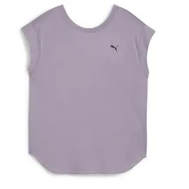 Puma Unisex Studio Foundations Tee T-Shirts, Blasse Pflaume, S EU