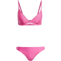 adidas Balconette-Bikini Damen Pink/Weiß 44