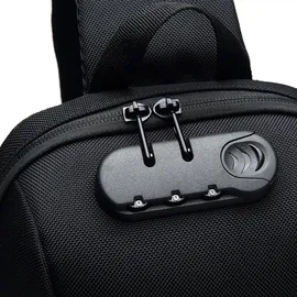 wozinsky Premium Rucksack Schwarz