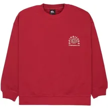 QUIKSILVER Fleecepullover Standard Rot S