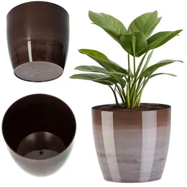 Kadax Ø 18 x 16 cm Braun