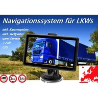 LKW - Truck - Navi  inkl. Kartenupdate – Navigationsgerät – 7 Zoll – Europa