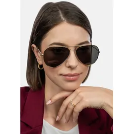 SURI FREY Pilotenbrille SURI FREY "Sonnenbrille SFY Suri Fly", Damen, gold (gold 240), Sonnenbrillen
