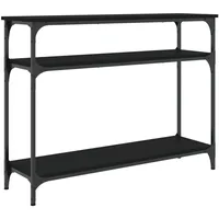 VidaXL Konsolentisch Schwarz 100x29x75 cm Holzwerkstoff Modell 1