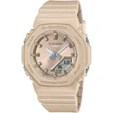 CASIO G-SHOCK Chronograph, Quarzuhr, Armbanduhr, Damenuhr, Herrenuhr, Stoppfunktion, Resinband braun