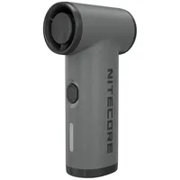 Nitecore NEF Nano Mini-Handventilator 5 cm Standventilator Grau