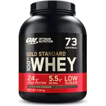 Optimum Nutrition Gold Standard 100% Whey Double Rich Chocolate Pulver 2270 g