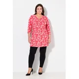 Ulla Popken Longshirt Rot 50-52