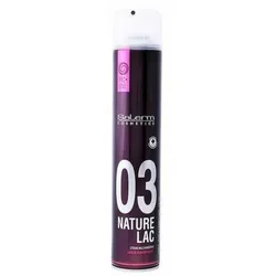 Haarfixierer für starken Halt Nature Lac Salerm (650 ml) (650 ml)