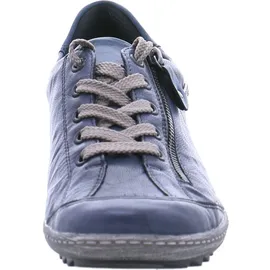 REMONTE Komfort Schnürschuhe in Blau 43 EU