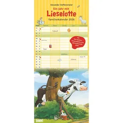 Ein Jahr mit Lieselotte Familienkalender - Kalender 2026