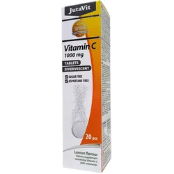 JutaVit Vitamin C 1000 mg Brausetablette (20 Brausetabletten, Zitrone)