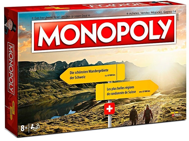 Monopoly Die Schönsten Wanderwege Der Schweiz