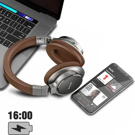 Swissten - Jumbo -Kopfhörer (braun) - Braun