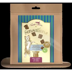 Terra Canis Sensations 90g Mighty Munchies Hundesnack 1 x 90 Gramm Munchies Pferd
