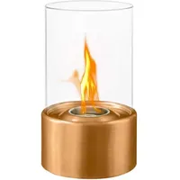 Frankystar - Marsiglia - Bioethanol-Tischkamin f�r drinnen und drau�en �16 x H27 cm, bronze