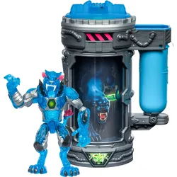 MrBeast Lab – Mutationskammer mit Actionfigur. Experimentiere, um dein Biest zu erschaffen. Entfessle den Stealth Panther