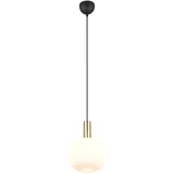 meine wunschleuchte Klein-e 1-flg. hängend Ø20 cm Gold/Weiß