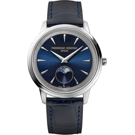 Frederique Constant Moneta Moonphase Edelstahl 37 mm FC-206N3S6