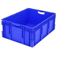 BITO 1658123 Stapelbehälter lebensmittelgeeignet (L x B x H) 800 x 600 x 320mm Blau