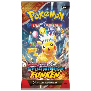 Pokémon - Karmesin & Purpur Stürmische Funken Booster