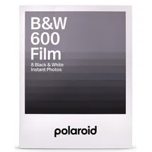 Polaroid 600 B&W Film 8 Bilder