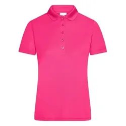 Damen Aktivpolo JN719, pink, Größe S - pink - S
