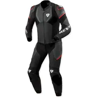 RevIt! Revit Beta 2 Lederkombi Schwarz/Anthrazit 50