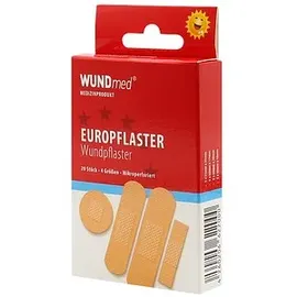 Wundmed Europflaster Wundpflaster beige 20 St.