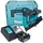 Makita DBN 610 RF1J Akku Stauchkopfnagler 18 V 32 - 64 mm mit 1x Akku 3,0 Ah + Ladegerät + Makpac
