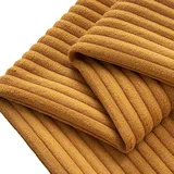 Cord Stoff Meterware, Polsterstoff Dicker Rippenstoff, Kord-Stoff, Bezugsstoff, Dekostoff für DIY Möbel Sofa Couch Kissenbezüge Kleidung(Color 8,300x148cm)