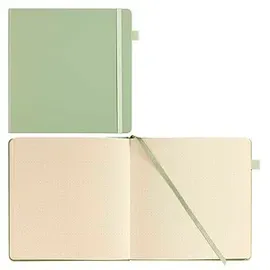 Sakura Notizbuch quadratisch punktkariert 160 Seiten Pale Patina