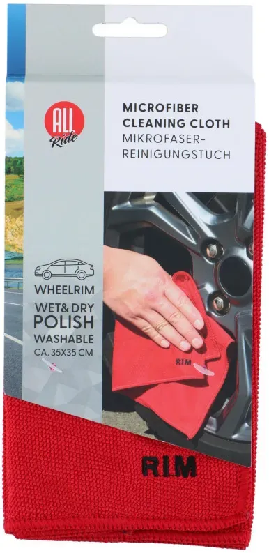 Mikrofaser-Tuch für Felgen All‐Ride - 35 x 35 cm, 250 g/m2
