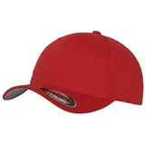 Flexfit Wooly Combed Cap rot L/XL
