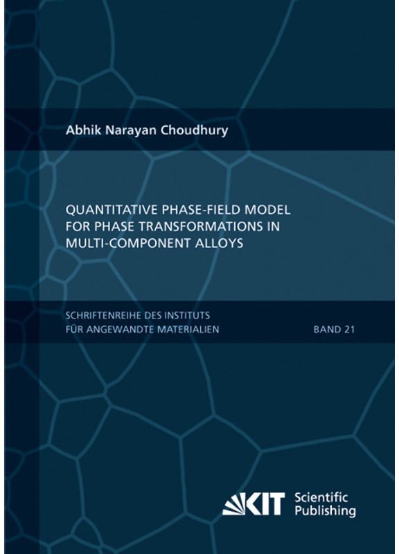 Quantitative Phase-Field Model For Phase Transformations In Multi-Component Alloys - Abhik Narayan Choudhury, Kartoniert (TB)
