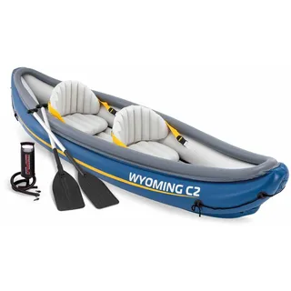 Intex – Aufblasbares Kanu Für 2 Personen, 307 x 89 x 53 cm