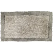 CAWÖ Luxury Home Two-Tone 590 Badteppich 70 x 120 cm graphit
