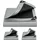 Woltu Abdeckplane 4 x 8 m Grau-Schwarz