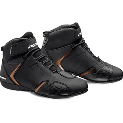 Ixon Gambler WP Damen Motorradschuhe, schwarz-gold, Größe 40