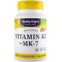 Healthy Origins, Vitamin K2 als MK7, 100mcg (Kapseln, 60, stück)