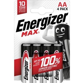 Energizer Max Mignon (AA)-Batterie Alkali-Mangan 1.5V 4St.