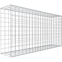 Gabiona Gabione-Anbaukorb Typ 2 100 x 200 x 40 cm Maschenw 10 x 10 cm