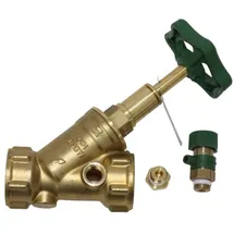 Seppelfricke Freistromventil DIN-Basis DN 25 IG 1 Zoll mit Entleerung
