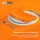 Homescapes Tischdecke 100% Baumwolle 180 cm Rund Orange