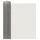 vidaXL Mesh Bildschirm 60 x 200 cm Edelstahl