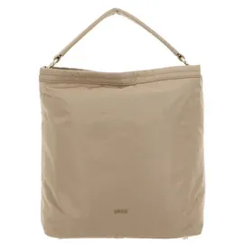 BREE Schultertasche Juna Textile 2 Hobo Toasted Almond