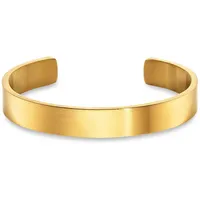 Bruno Banani Armspange Edelstahl gelbgoldfarben Größe Unisex